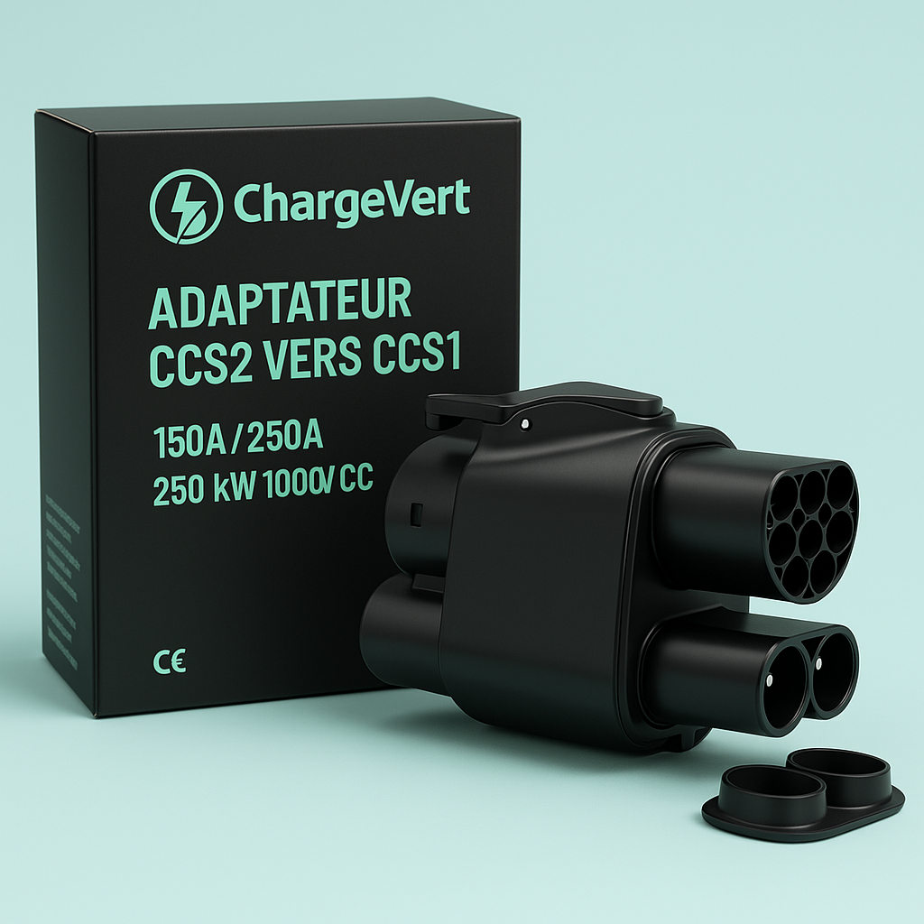 Adaptateur de Charge Rapide CCS2 vers CCS1 350A 350kw